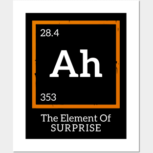 Ah - the element of surprise. Posters and Art